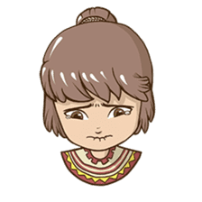 Tribe Girl Arna sticker #2085463