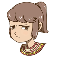 Tribe Girl Arna sticker #2085465