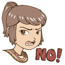 Tribe Girl Arna sticker #2085466