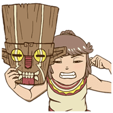 Tribe Girl Arna sticker #2085469
