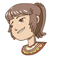 Tribe Girl Arna sticker #2085473