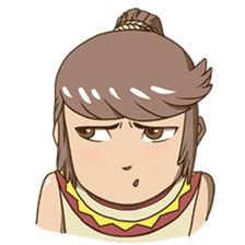 Tribe Girl Arna sticker #2085477