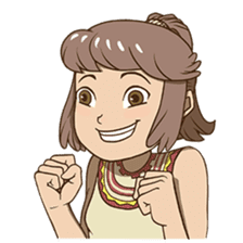 Tribe Girl Arna sticker #2085479