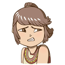 Tribe Girl Arna sticker #2085481