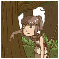 Tribe Girl Arna sticker #2085482