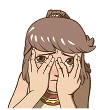 Tribe Girl Arna sticker #2085488