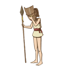 Tribe Girl Arna sticker #2085494