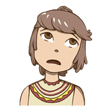 Tribe Girl Arna sticker #2085495