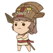 Tribe Girl Arna sticker #2085496