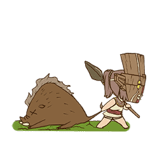 Tribe Girl Arna sticker #2085500