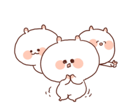 Playful Rabit sticker #2085524