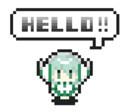 8bit style pixel art sticker collection sticker #2086541