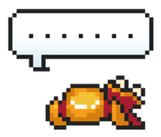 8bit style pixel art sticker collection sticker #2086557