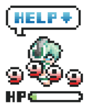 8bit style pixel art sticker collection sticker #2086565