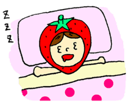 strawberry girl ICHIKO sticker #2086821