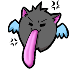 cat monster nana and nana's friends sticker #2087182