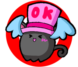 cat monster nana and nana's friends sticker #2087195