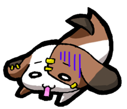 cat monster nana and nana's friends sticker #2087208