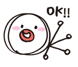 White octopus, such as the sun sticker #2087467