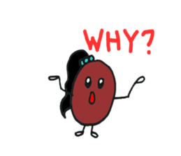 Little Miss Bean ! sticker #2087504