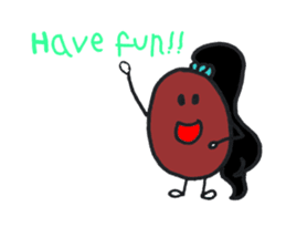 Little Miss Bean ! sticker #2087510