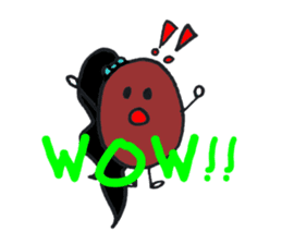 Little Miss Bean ! sticker #2087511