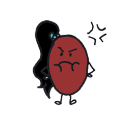 Little Miss Bean ! sticker #2087512