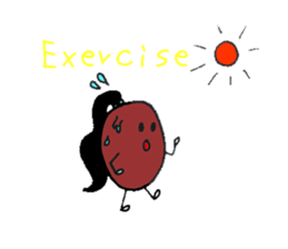 Little Miss Bean ! sticker #2087515