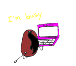 Little Miss Bean ! sticker #2087516