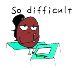 Little Miss Bean ! sticker #2087517