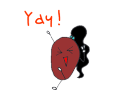 Little Miss Bean ! sticker #2087519