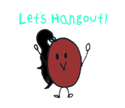 Little Miss Bean ! sticker #2087524