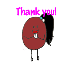 Little Miss Bean ! sticker #2087527