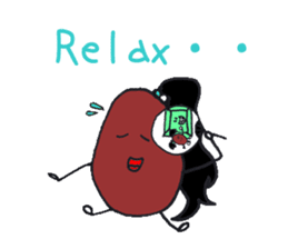 Little Miss Bean ! sticker #2087531