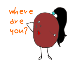 Little Miss Bean ! sticker #2087536