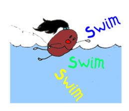 Little Miss Bean ! sticker #2087537