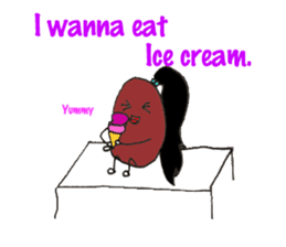 Little Miss Bean ! sticker #2087540