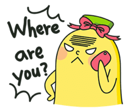 Haven't you read my message? (English) sticker #2087542