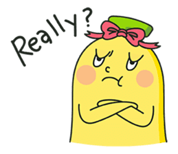 Haven't you read my message? (English) sticker #2087546