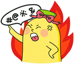 Haven't you read my message? (English) sticker #2087550