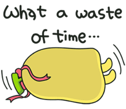 Haven't you read my message? (English) sticker #2087554