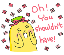 Haven't you read my message? (English) sticker #2087556