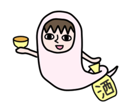 Guardian angel MOMO sticker #2088286