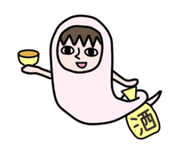 Guardian angel MOMO sticker #2088286