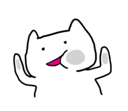 Everyday Shironeko sticker #2088579