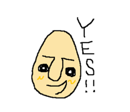 Boy of a big nose sticker #2089627