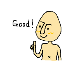 Boy of a big nose sticker #2089635