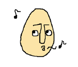 Boy of a big nose sticker #2089655