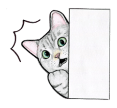 Lovely Cat Sticker sticker #2090325