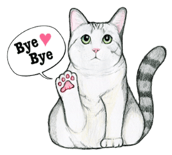 Lovely Cat Sticker sticker #2090327